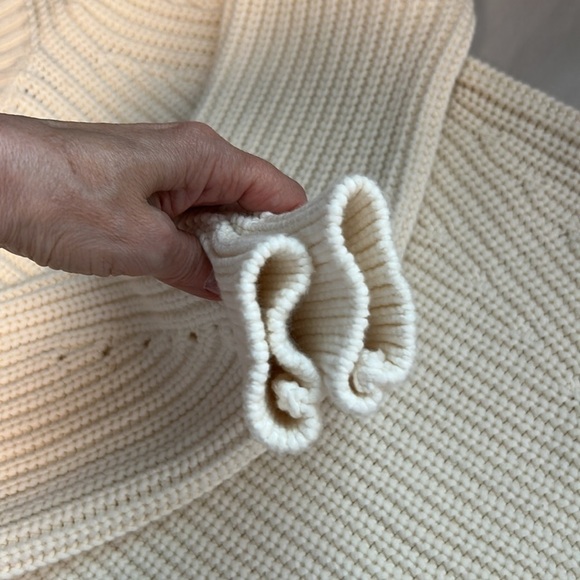 Everlane Texture Cotton Crew Chunky Knit Sweater - Picture 9 of 13